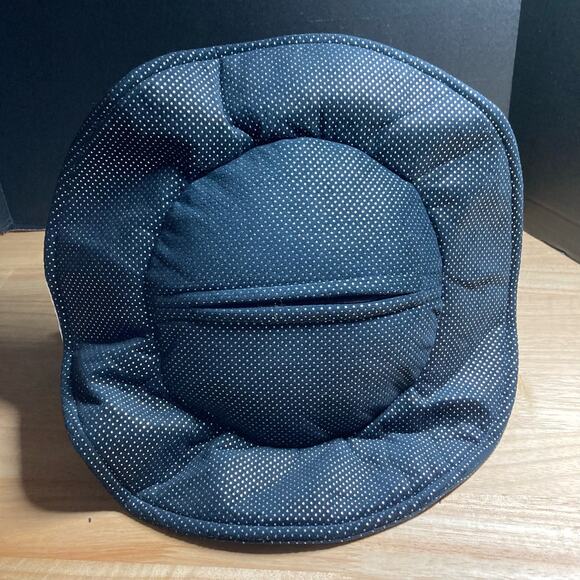 Witch Hat Plush Stuffed Holiday Decor Unbranded Blk Wht Purple. Pre-Owned - Picture 6 of 10